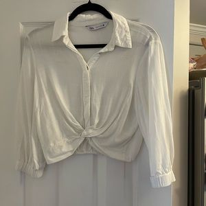 Zara long sleeve button down
